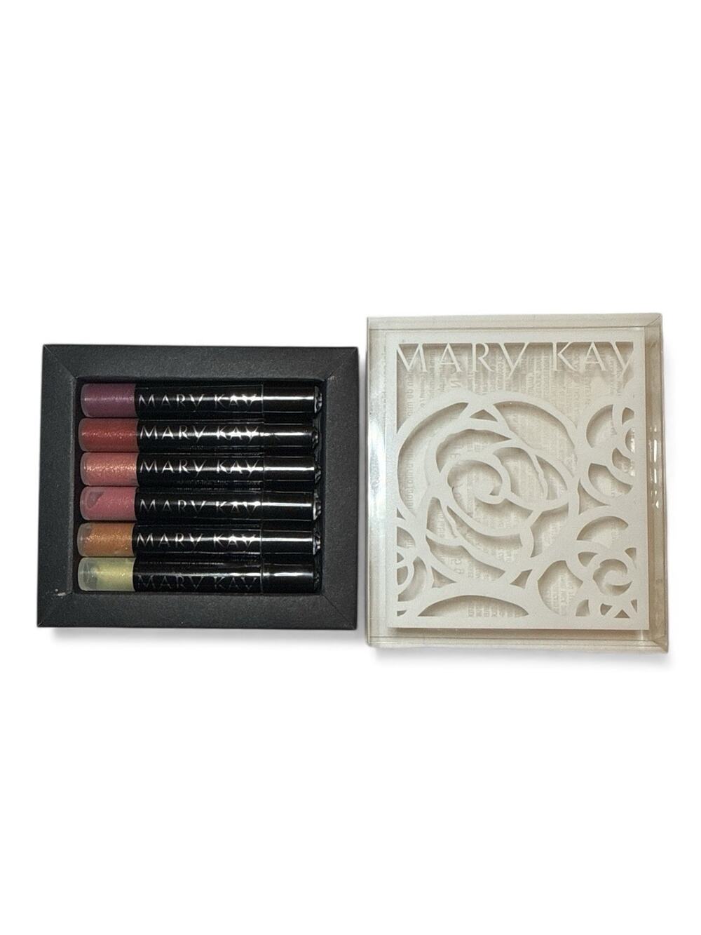 Mary Kay Mini Nourishine Plus Lip Gloss Set 6 Shades NEW
